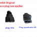 Pedal Maquina Elgin JX4000 JX2080 JX4035 e Outras ORIGINAL Reostato Maquina Plug Grande