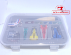 Estojo Aparelhos Para Fazer Viés Manual Faz Viez Completo Kit Fitador