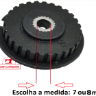 Polia Dentada do Eixo Vertical Singer 7mm Fashion ou Inspiration cod 353438002