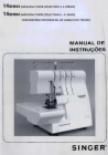 Manual de Instruções Singer Overlock 14USH644 14USH654