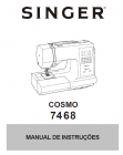 Manual de Instru&ccedil;&otilde;es Singer 7468 Cosmo Bordadeira
