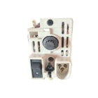 Motor para Maquinas de Costura Embutido com Suporte Modelo Antigo 2 Parafusos