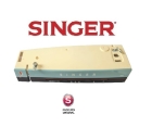 Tampa Da Maquina de Costura Singer Tipo 3 Bot&otilde;es Painel Duplo Original Azul
