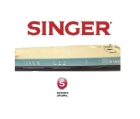 Tampa Da Maquina de Costura Singer Tipo 3 Bot&otilde;es Painel Duplo Original Azul