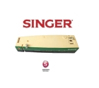 Tampa Da Maquina de Costura Singer Tipo 3 Bot&otilde;es Painel Duplo Original Azul