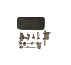 kit Acess&oacute;rios Maquina de Costura Pretinha Antiga15C 15x30 660 e Outras Original Vintage Colecionador