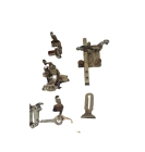 kit Acess&oacute;rios Maquina de Costura Pretinha Antiga15C 15x30 660 e Outras Original Vintage Colecionador