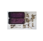 kit Acess&oacute;rios Maquina de Costura Pretinha Antiga15C 15x30 660 e Outras Original Vintage Colecionador