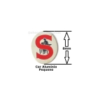 Emblema Medalh&atilde;o Maquina Singer 247 248 e Outras Antigas Original Decalque Para Restaurar Maquinas de Costura