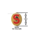 Emblema Medalh&atilde;o Maquina Singer 247 248 e Outras Antigas Original Decalque Para Restaurar Maquinas de Costura