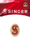 Medalh&atilde;o Singer 660 666 667 Ponto de Ouro Antigas e Outras Logo de Acabamento