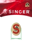 Medalh&atilde;o Singer 660 666 667 Ponto de Ouro Antigas e Outras Logo de Acabamento